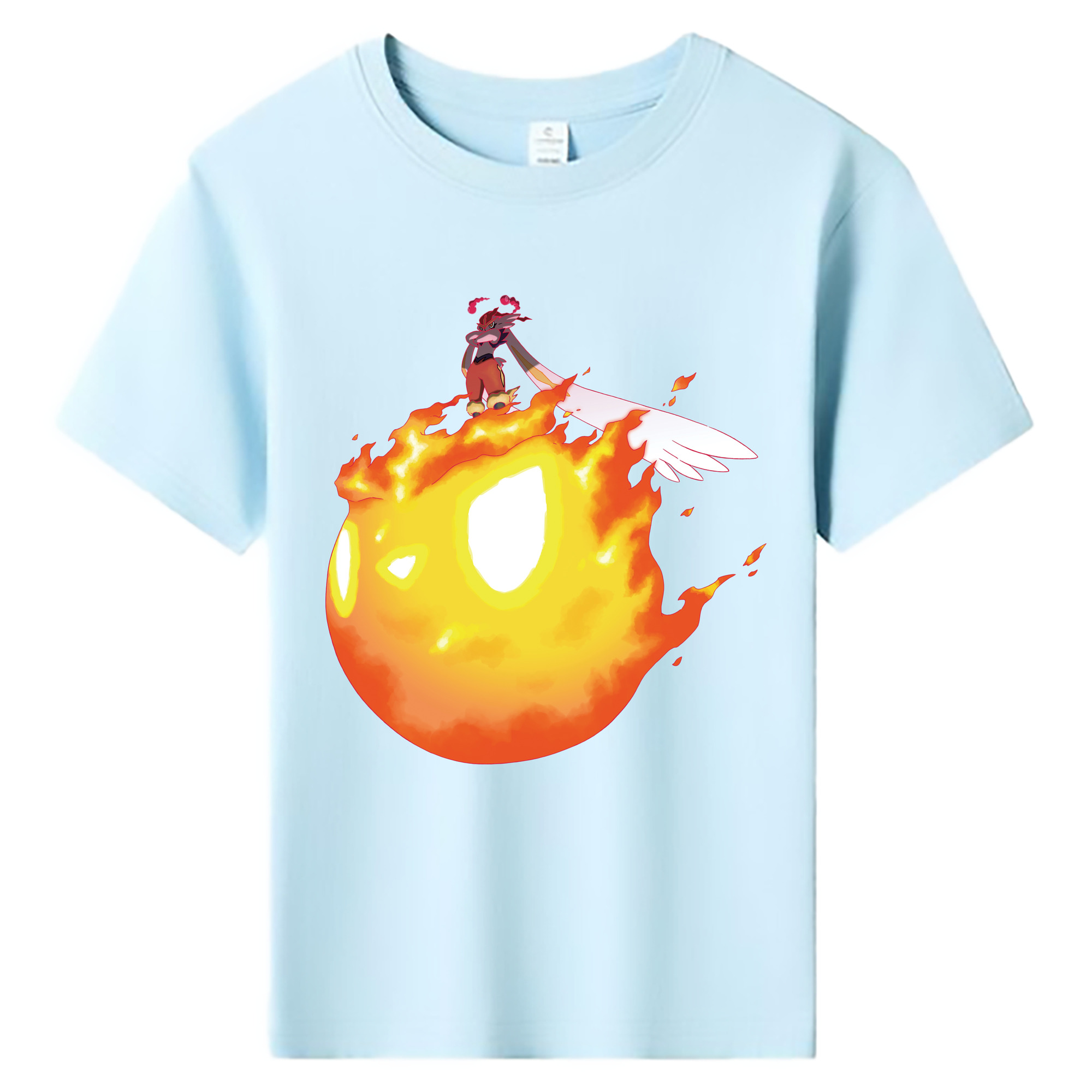 （画像用） ポケットモンスター Pokémon 綿100％キッズTシャツ（フロントプリント）